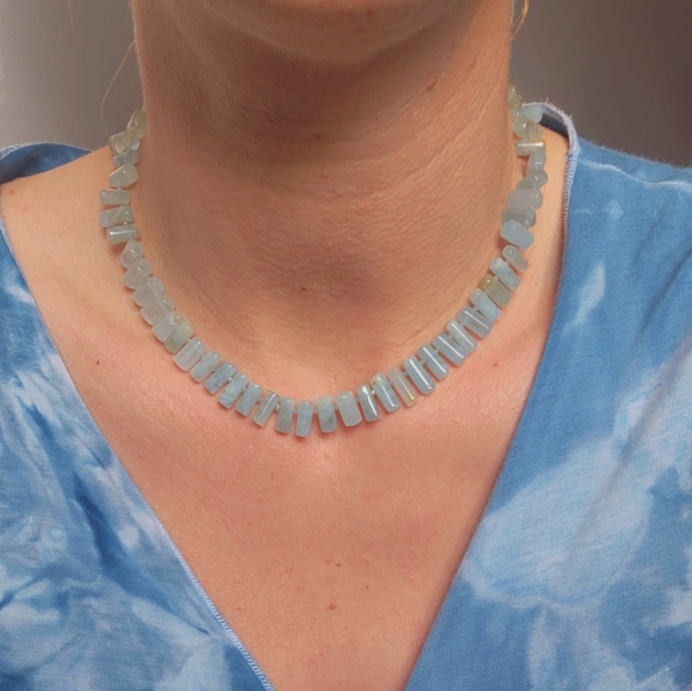 Labradorite necklace